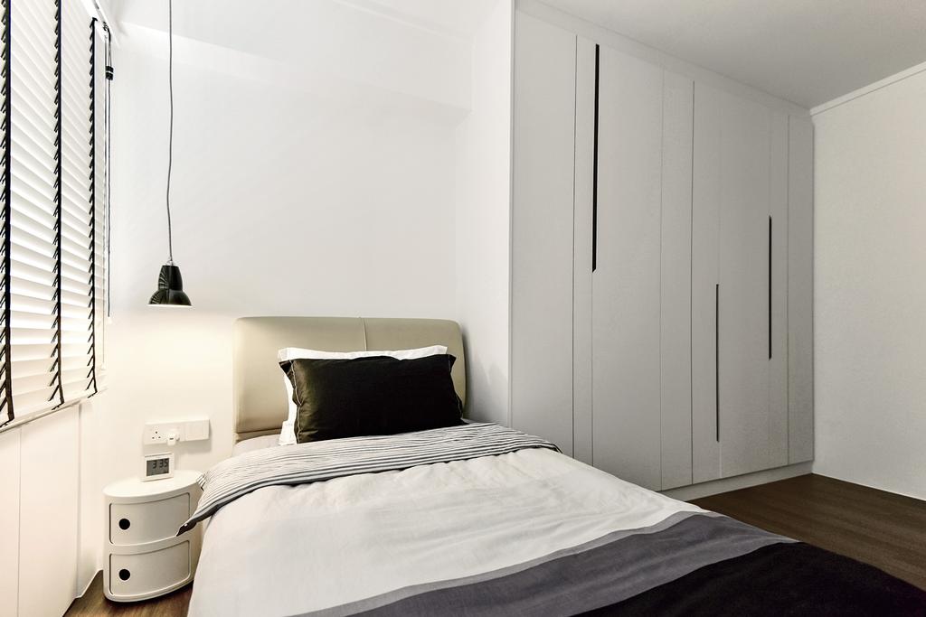 Contemporary, HDB, Bedroom, Choa Chu Kang Street 52, Interior Designer, Van Hus Interior Design, Scandinavian