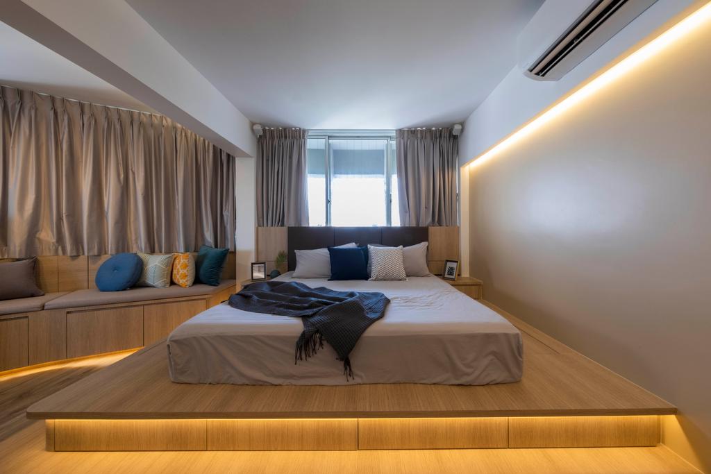 Modern, HDB, Bedroom, Ang Mo Kio Avenue 2, Interior Designer, Starry Homestead
