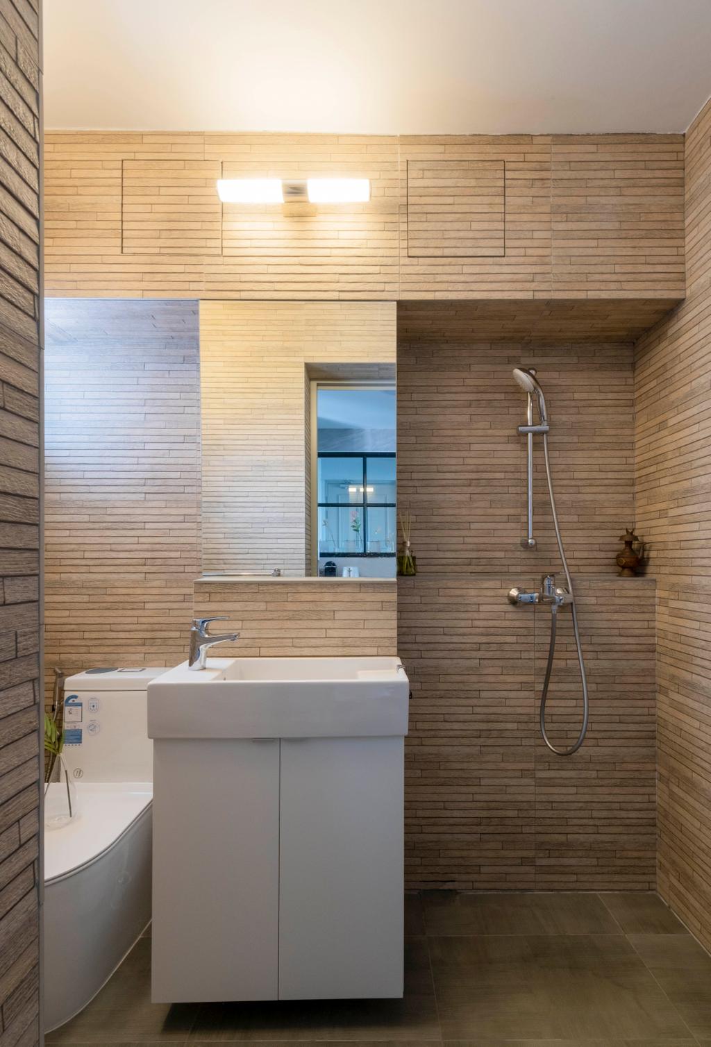 Modern, HDB, Bathroom, Ang Mo Kio Avenue 2, Interior Designer, Starry Homestead