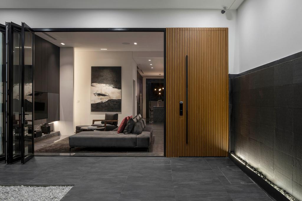 Contemporary, Landed, Living Room, Jalan Sankam, Interior Designer, Van Hus Interior Design