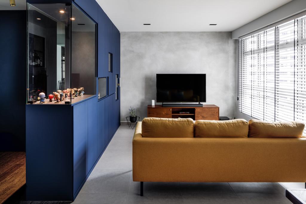 Modern, HDB, Living Room, Circuit Road, Interior Designer, The Local INN.terior 新家室, Contemporary