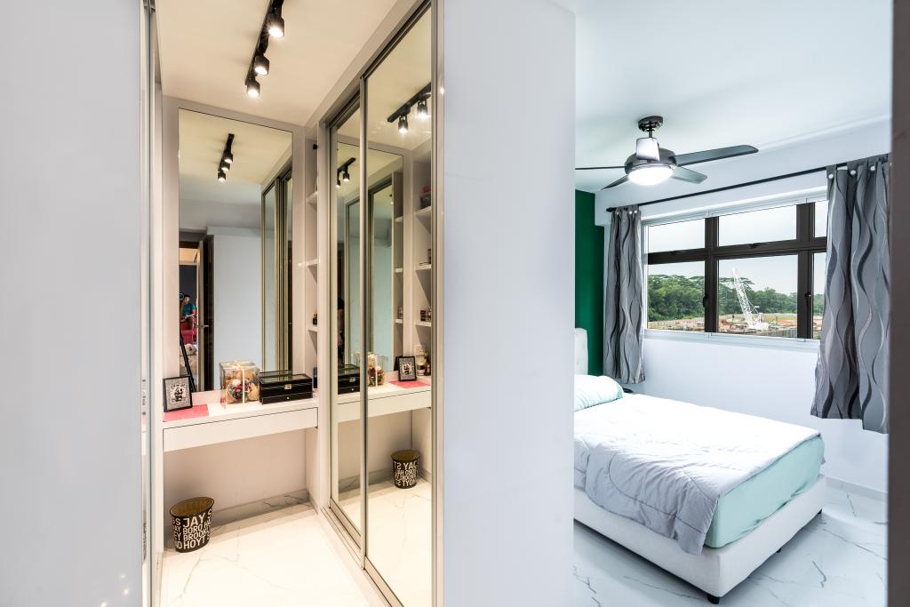 Contemporary, HDB, Bedroom, Canberra Street, Interior Designer, ChengYi Interior Design