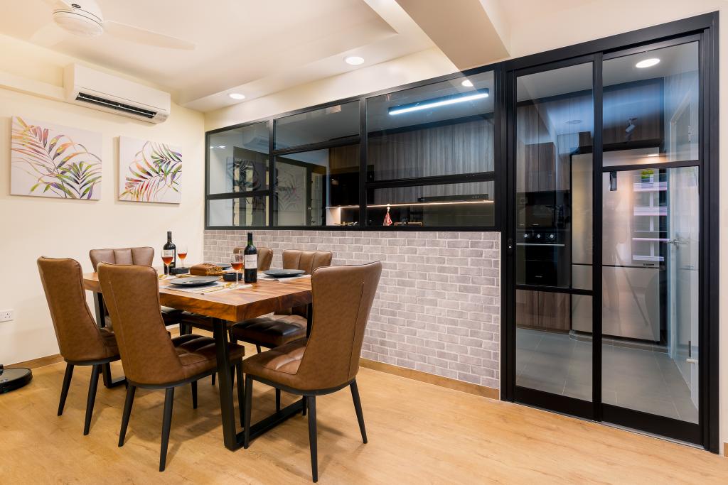 Contemporary, HDB, Dining Room, Bukit Batok Street 41, Interior Designer, ChengYi Interior Design