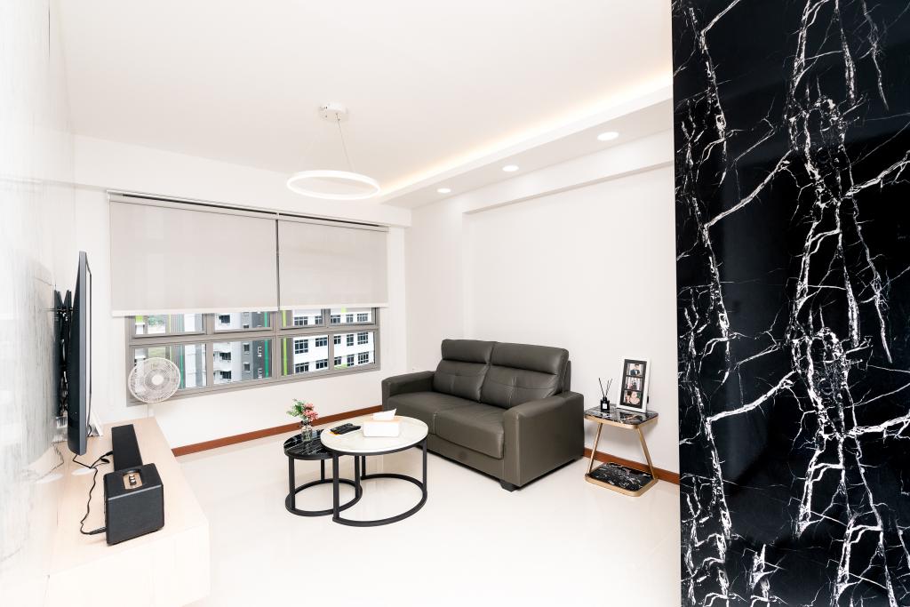 Contemporary, HDB, Living Room, Tampines North Drive 1, Interior Designer, ChengYi Interior Design