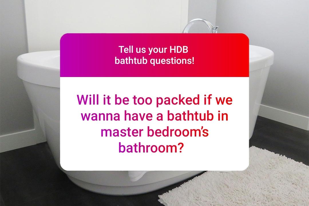 bathtub installation in HDB flats