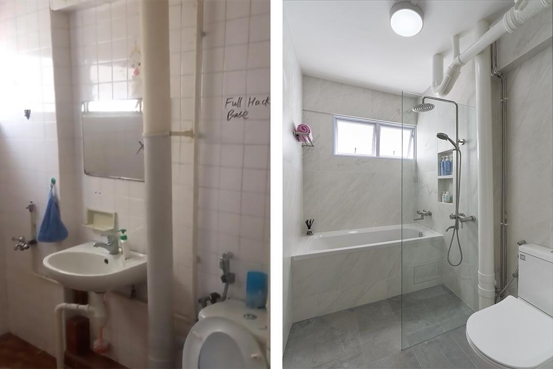 bathtub installation in HDB flats