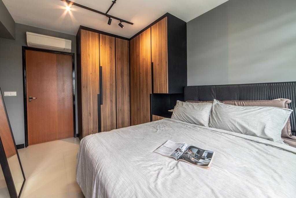 Contemporary, HDB, Bedroom, Montreal Link, Interior Designer, Jialux Interior