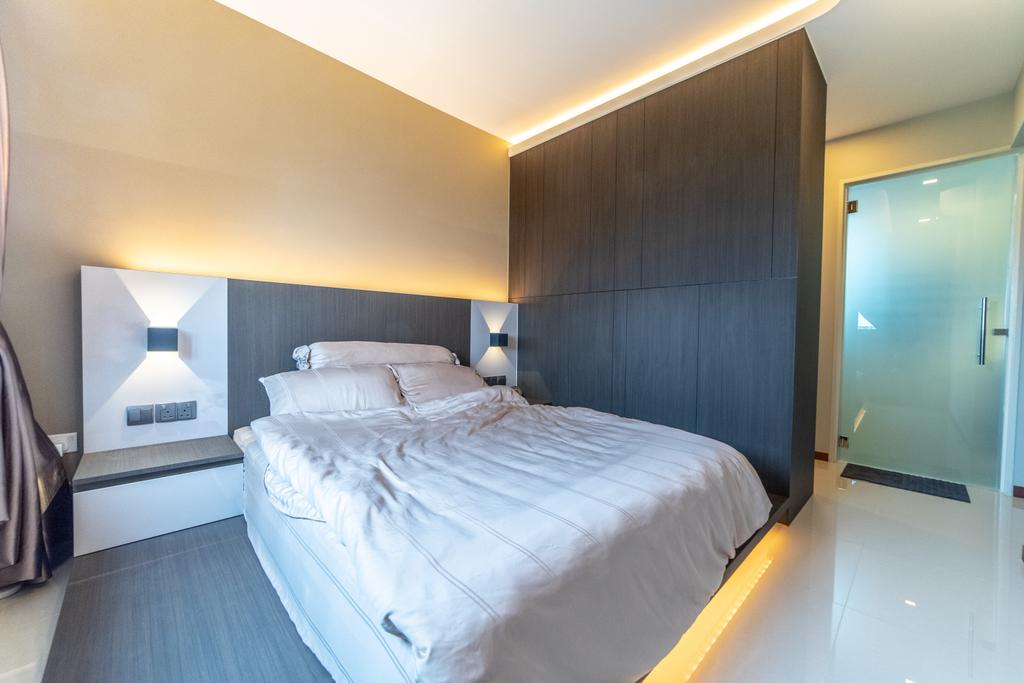 Contemporary, HDB, Bedroom, Sumang Lane (Block 221B), Interior Designer, Jialux Interior, Transitional