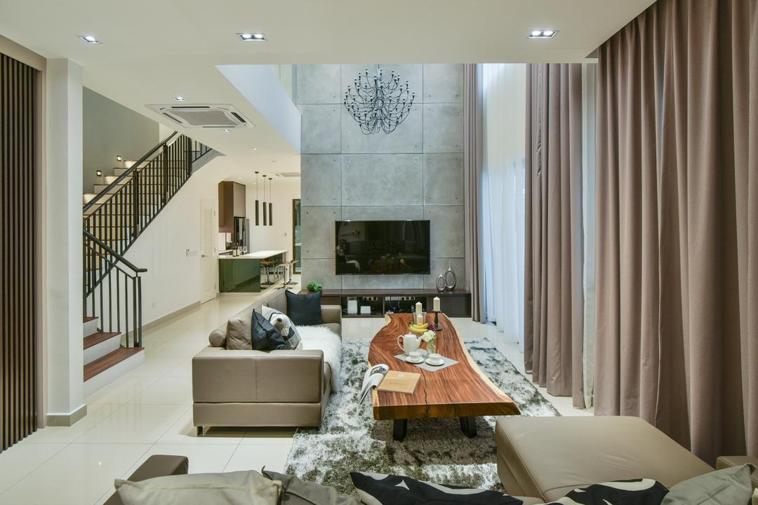 Setia Alam Living Room Interior Design 11