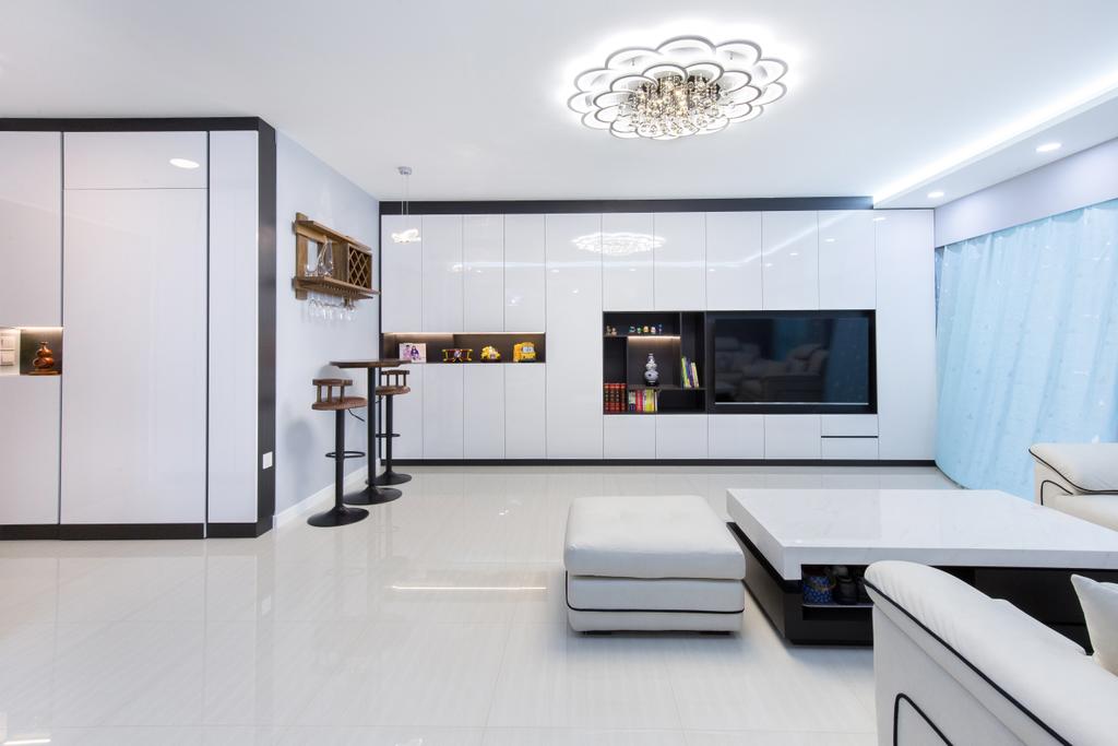 Modern, HDB, Living Room, Canberra Street, Interior Designer, APH Projects