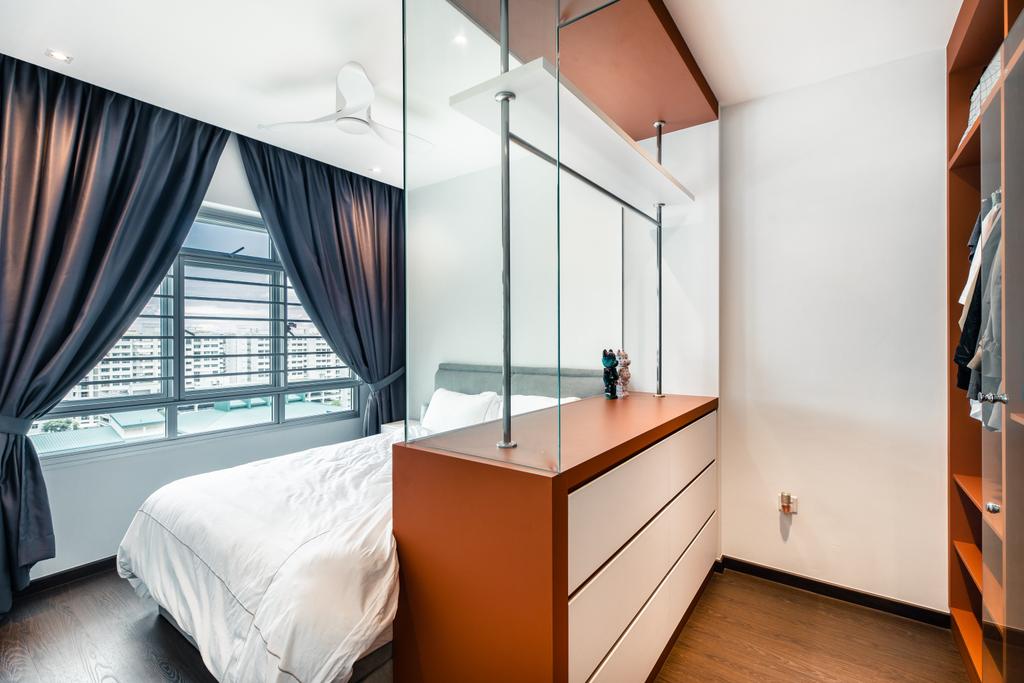 Contemporary, HDB, Bedroom, Yishun Ring Rd, Interior Designer, LOFT.9 Design Studio by Archiwu Interior
