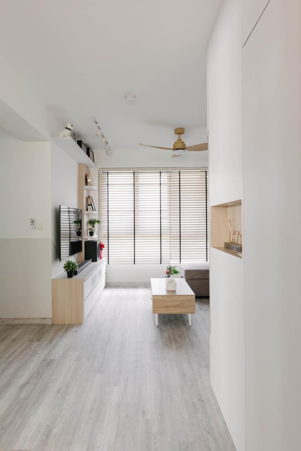 Scandinavian, HDB, Living Room, Bukit Batok West Avenue 8, Interior Designer, ChengYi Interior Design
