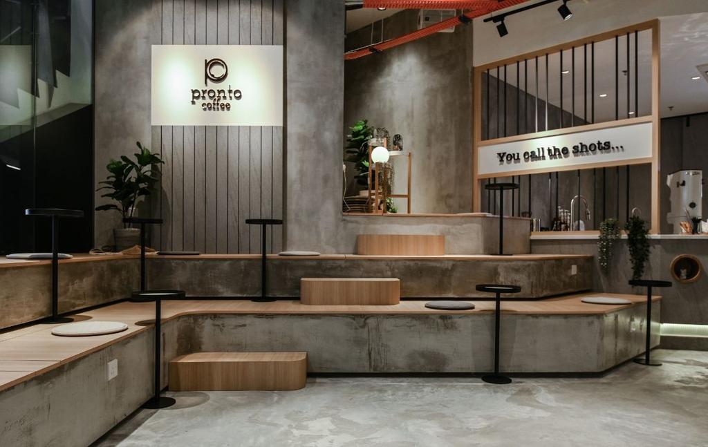 Pronto Coffee, Commercial, Interior Designer, DCO Interior Design Sdn. Bhd., Modern