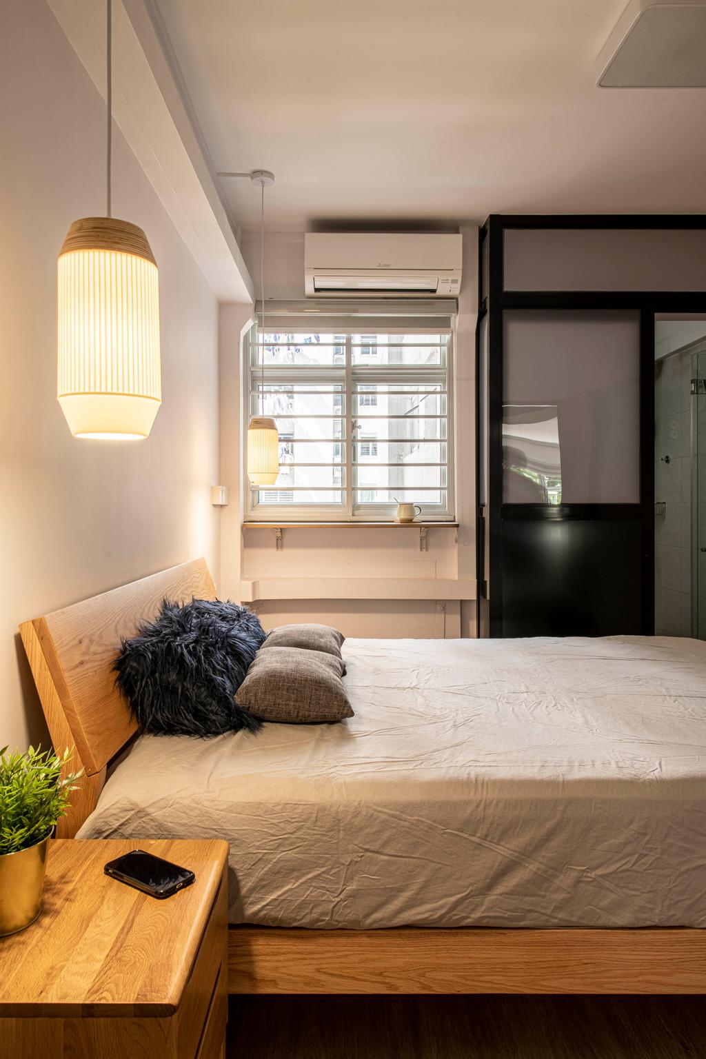 Contemporary, HDB, Bedroom, Ang Mo Kio Avenue 3, Interior Designer, Seven Heaven