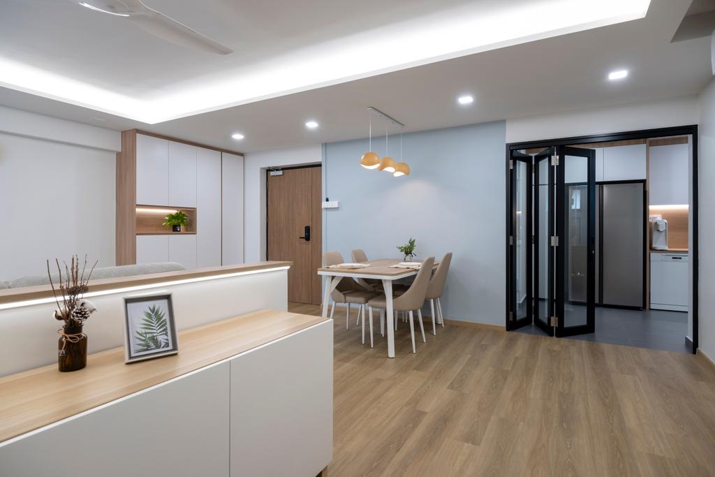 Scandinavian, HDB, Living Room, Jurong West Street 65, Interior Designer, Starry Homestead