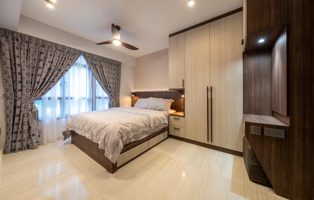 Modern, HDB, Bedroom, Alkaff Crescent, Interior Designer, Starry Homestead