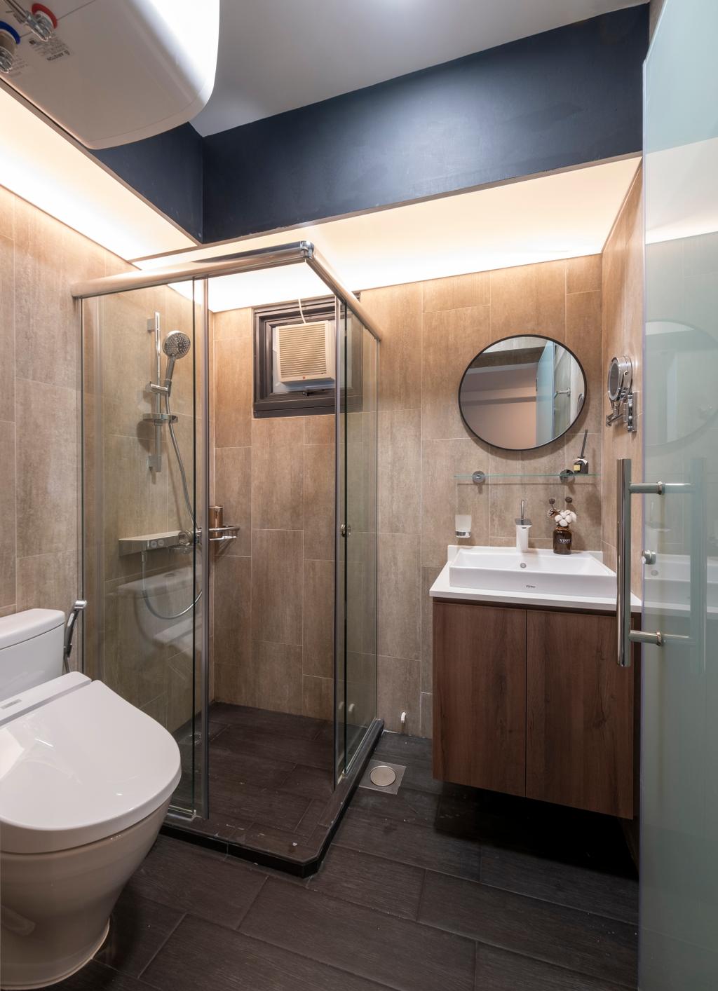 Modern, HDB, Bathroom, Alkaff Crescent, Interior Designer, Starry Homestead
