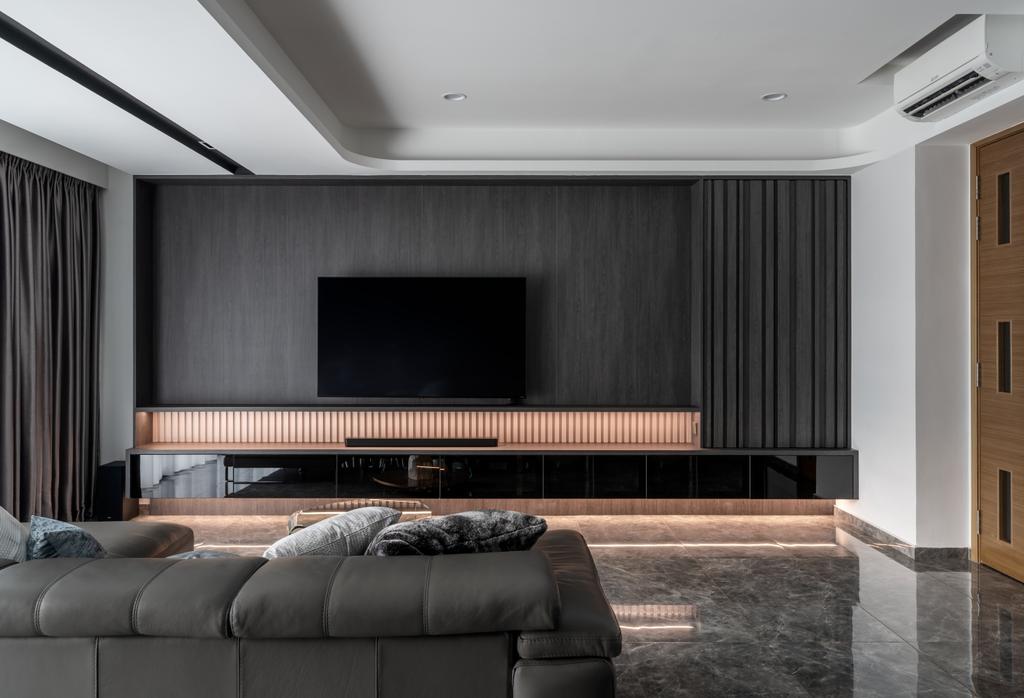 Contemporary, Condo, Living Room, The Beverly, Interior Designer, Summerhaus D’zign