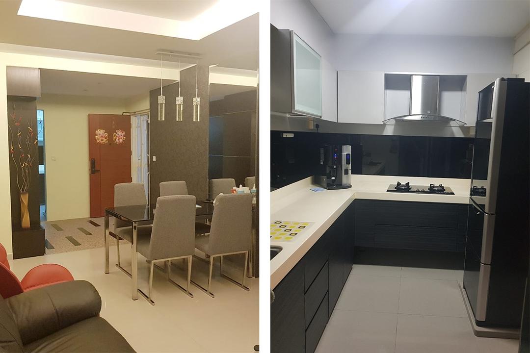 singapore interior design sengkang HDB flat posh home