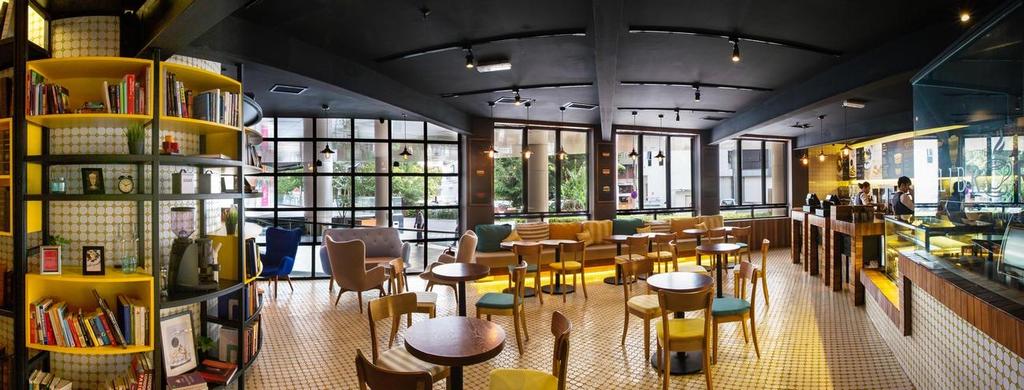 The Library Coffee Bar, Avenue K, Commercial, Interior Designer, ID&A Method Sdn Bhd, Industrial