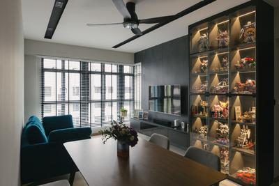 Alkaff Crescent, Third Paragraph, Contemporary, Living Room, HDB, Collectibles, Collection, Display, Figurines
