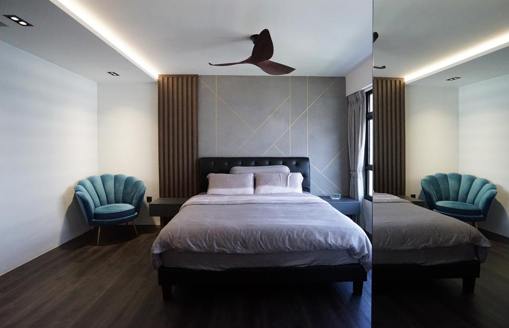Contemporary, HDB, Bedroom, Tampines North Drive 1, Interior Designer, Metamorph Design