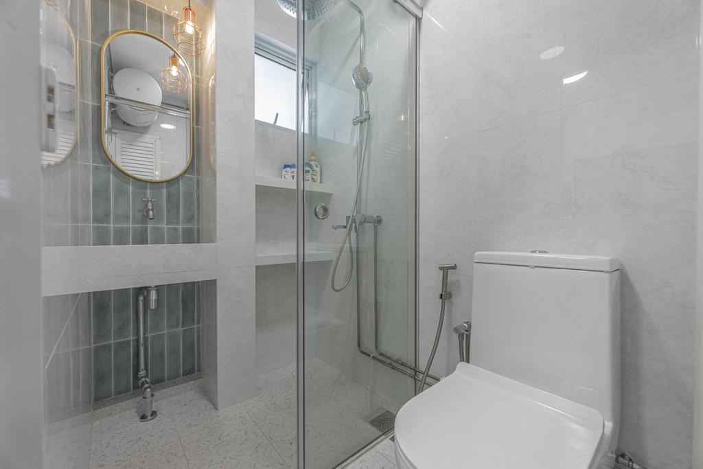 Modern, HDB, Bathroom, Hougang Street 51, Interior Designer, Luova Project Services