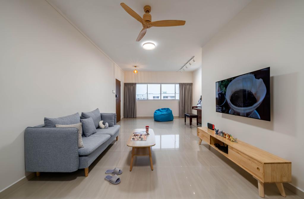 Contemporary, HDB, Living Room, Bukit Batok Street 21, Interior Designer, Zenith Arc