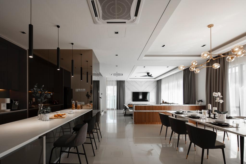 Modern, Landed, Jade Hills, Kajang, Interior Designer, Surface R Sdn. Bhd., Contemporary