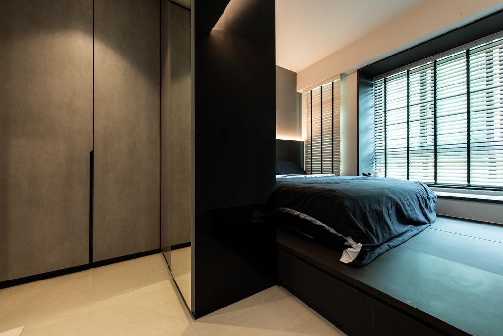 Contemporary, HDB, Bedroom, Havelock Road, Interior Designer, Dyel Design