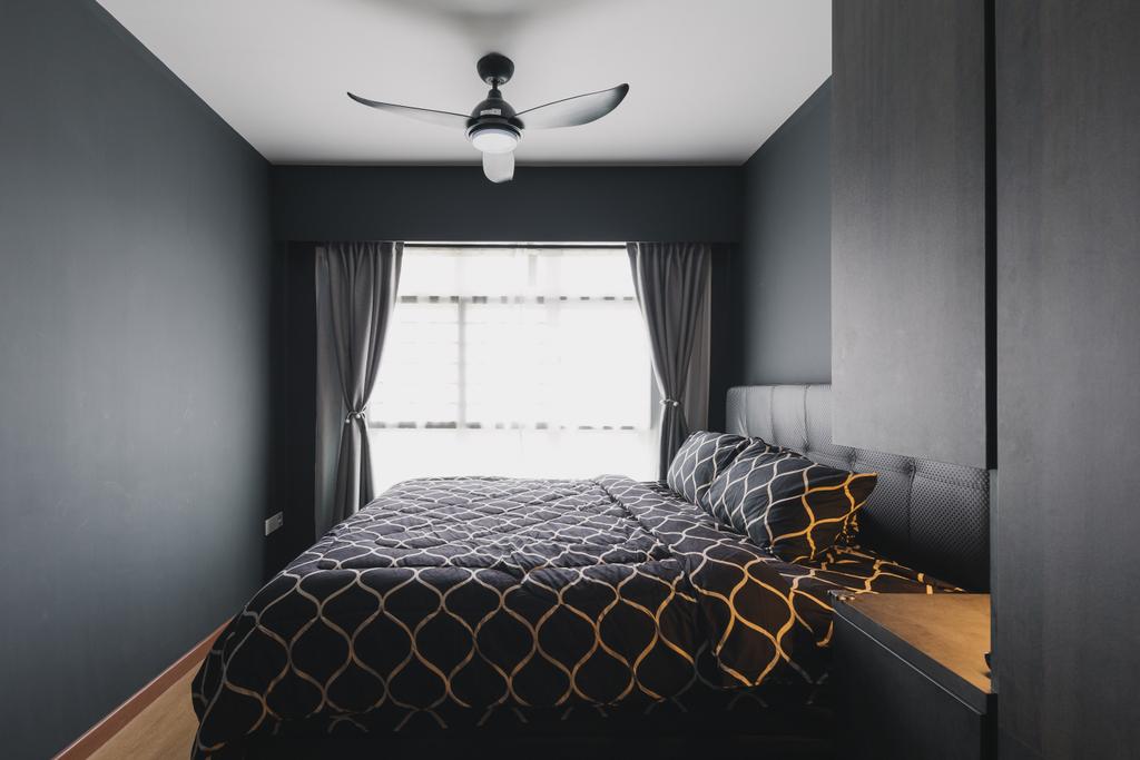 Contemporary, HDB, Bedroom, Canberra Street, Interior Designer, Home Access Interior