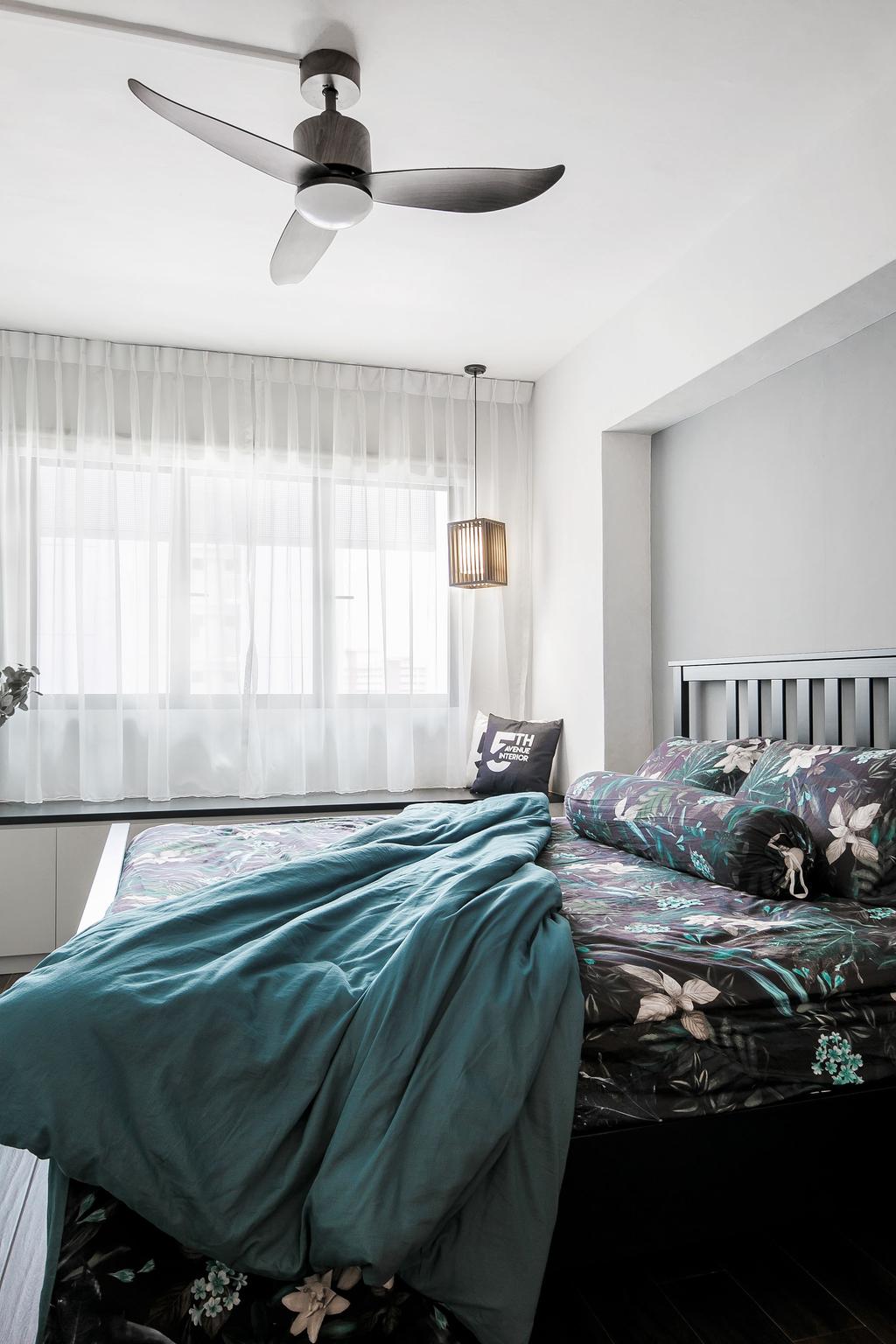 Contemporary, HDB, Bedroom, Jurong West, Interior Designer, Fifth Avenue Interior