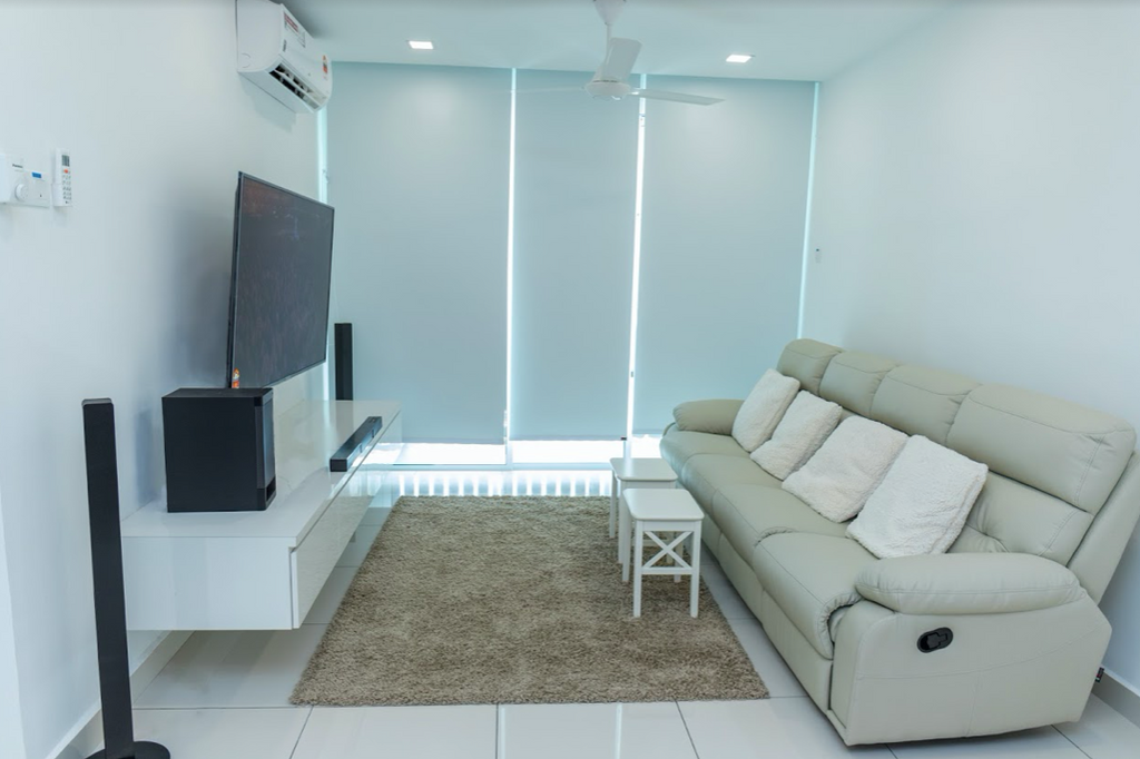 Minimalist, Condo, Living Room, KSL Residence, Johor, Interior Designer, Inniva Design & Construction Sdn Bhd