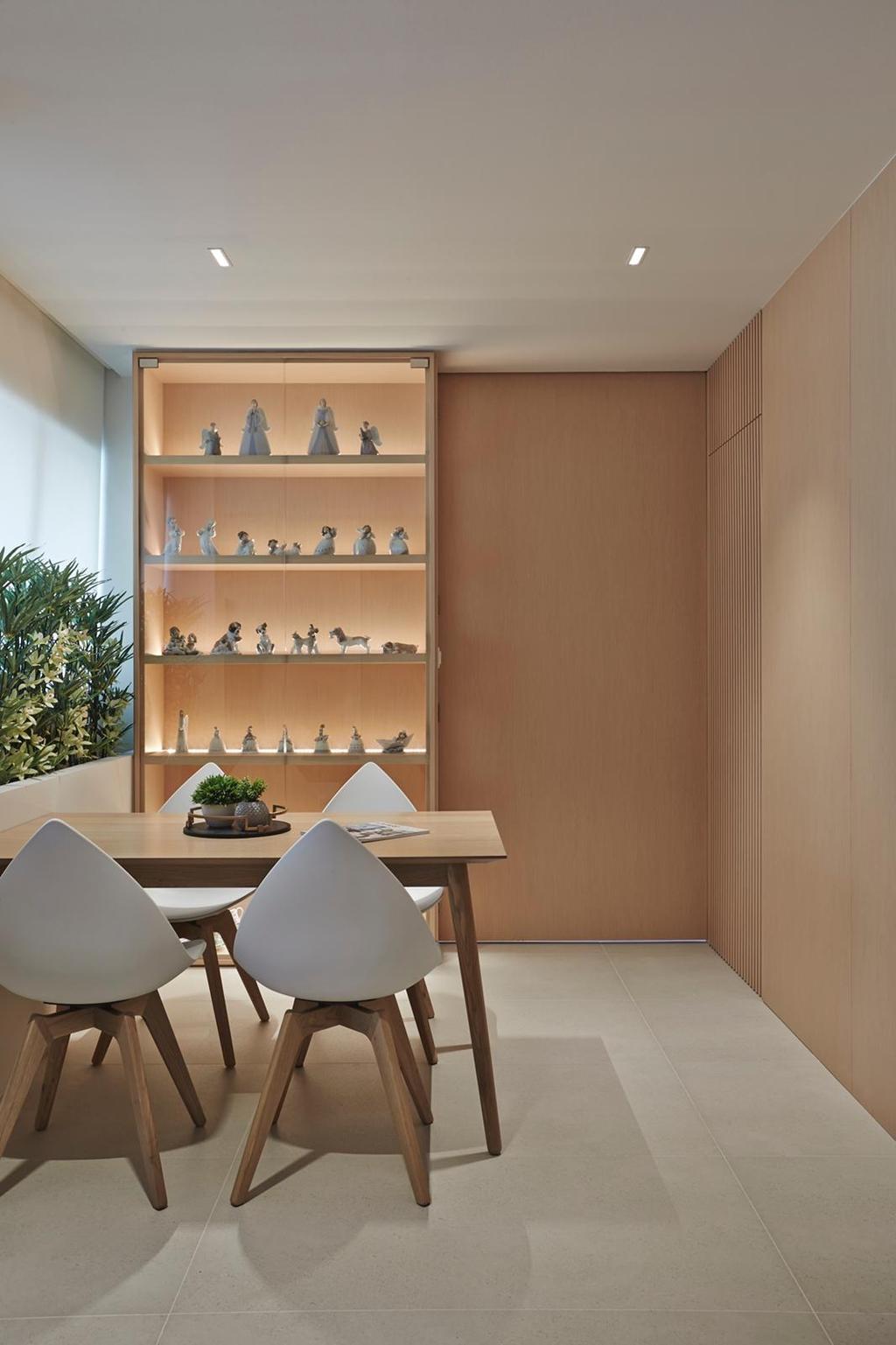 Minimalist, HDB, Dining Room, Yishun Ring Road, Interior Designer, Honeycomb Design Studio
