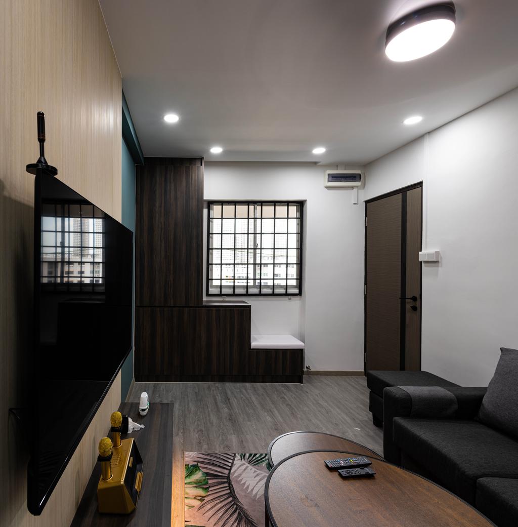 Contemporary, HDB, Living Room, Bukit Batok East Avenue 9, Interior Designer, Livinci Interior