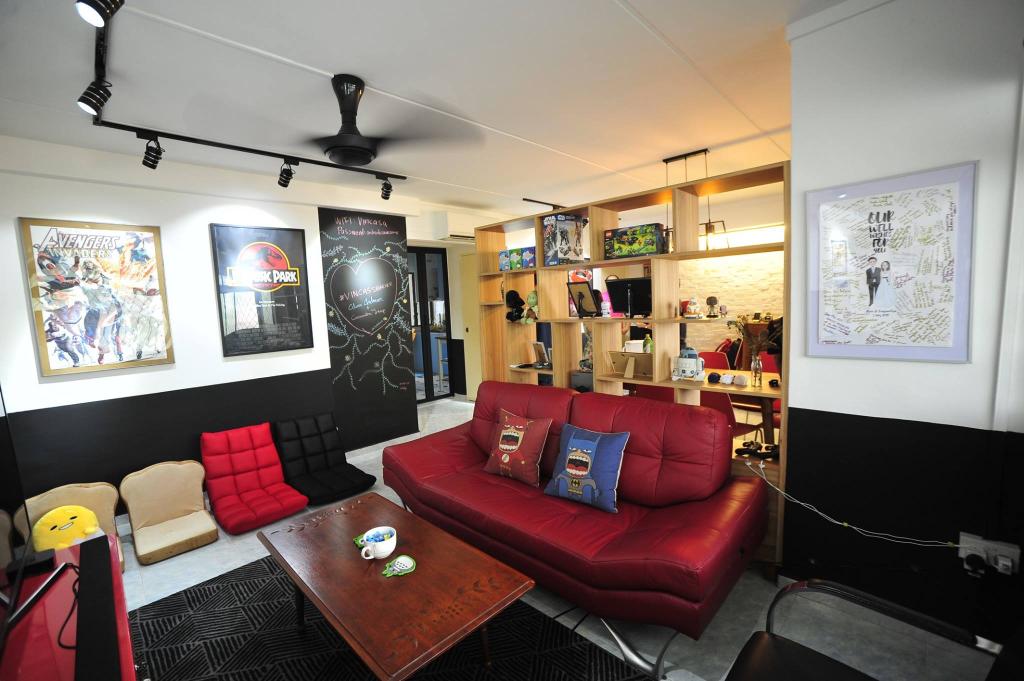 Contemporary, HDB, Living Room, Jelapang Road, Interior Designer, The Two Big Guys