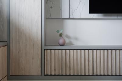 Eunos Crescent, Key Concept, Contemporary, Living Room, HDB, Carpentry