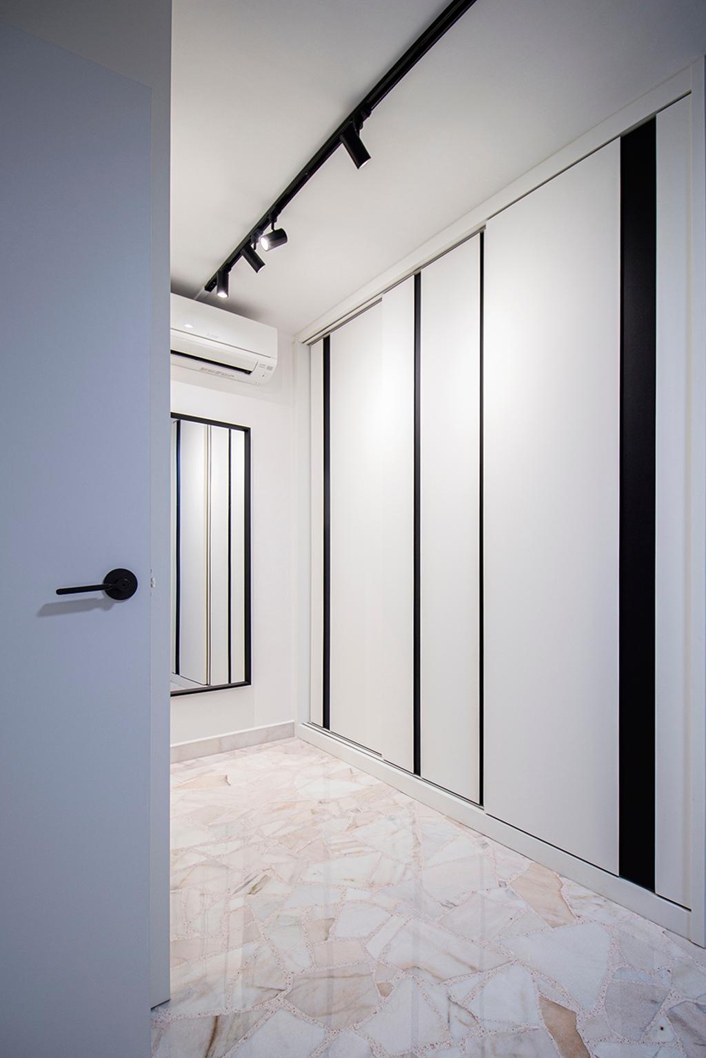Contemporary, HDB, Bedroom, Yishun Street 21, Interior Designer, Noble Interior Design