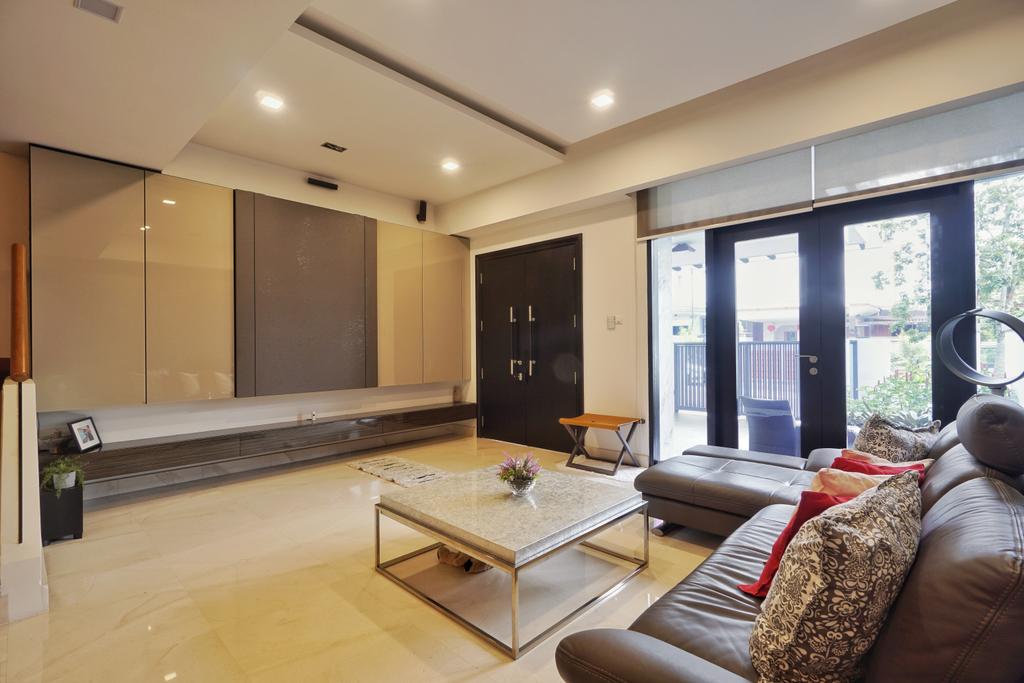 Contemporary, Landed, Living Room, Greenwood Terrace, Interior Designer, Groove Interior Design