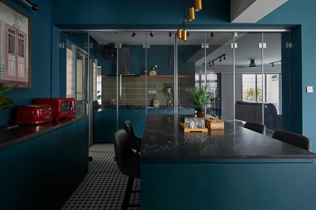 Contemporary, HDB, Kitchen, East Delta @ Canberra, Interior Designer, The Interior Lab