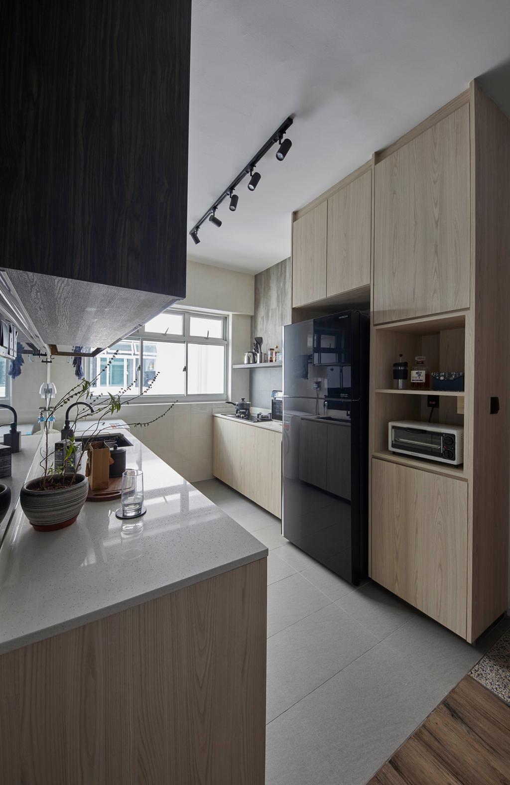 Contemporary, HDB, Kitchen, Canberra Street, Interior Designer, SHE Interior
