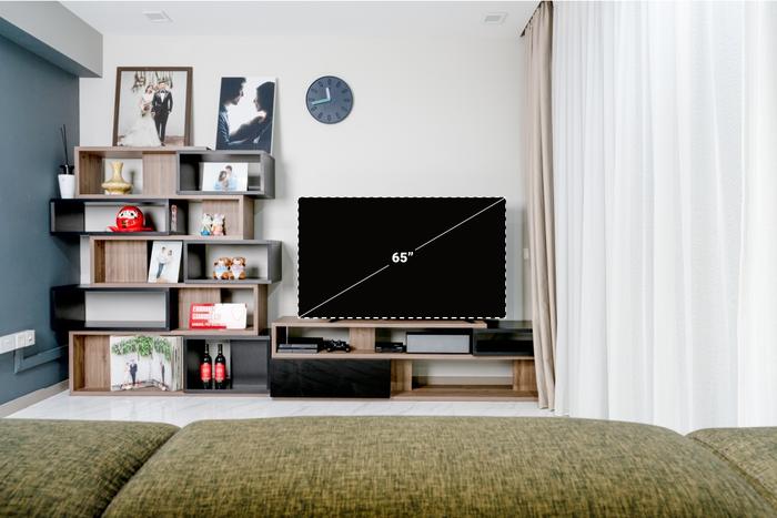 how to mount TV in living room