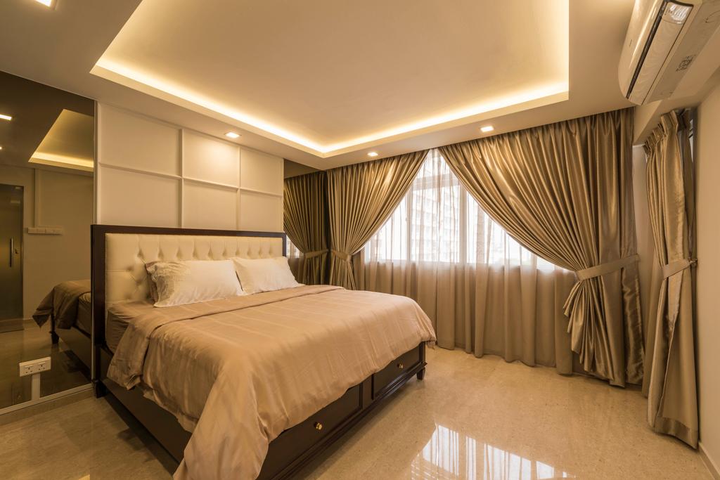 Modern, HDB, Bedroom, Yung Ping Road, Interior Designer, U-Home Interior Design