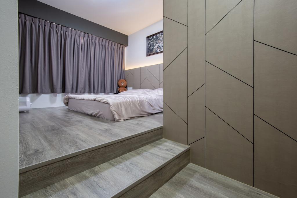 Modern, HDB, Bedroom, Sengkang West Road, Interior Designer, Ace's Design