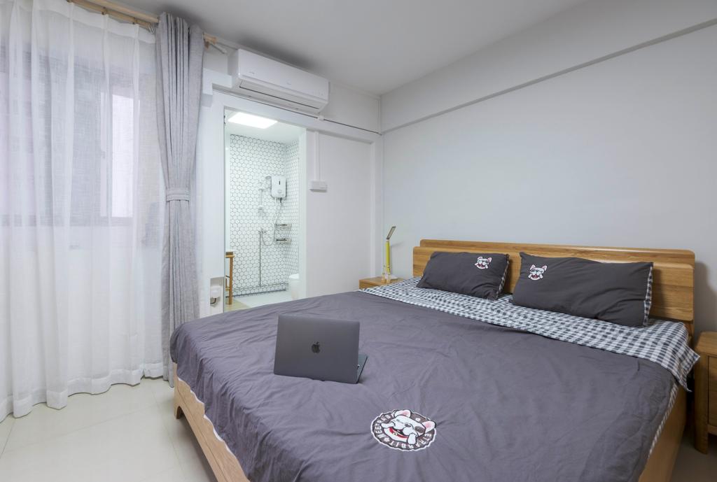 Scandinavian, HDB, Bedroom, Shunfu Road, Interior Designer, Starry Homestead