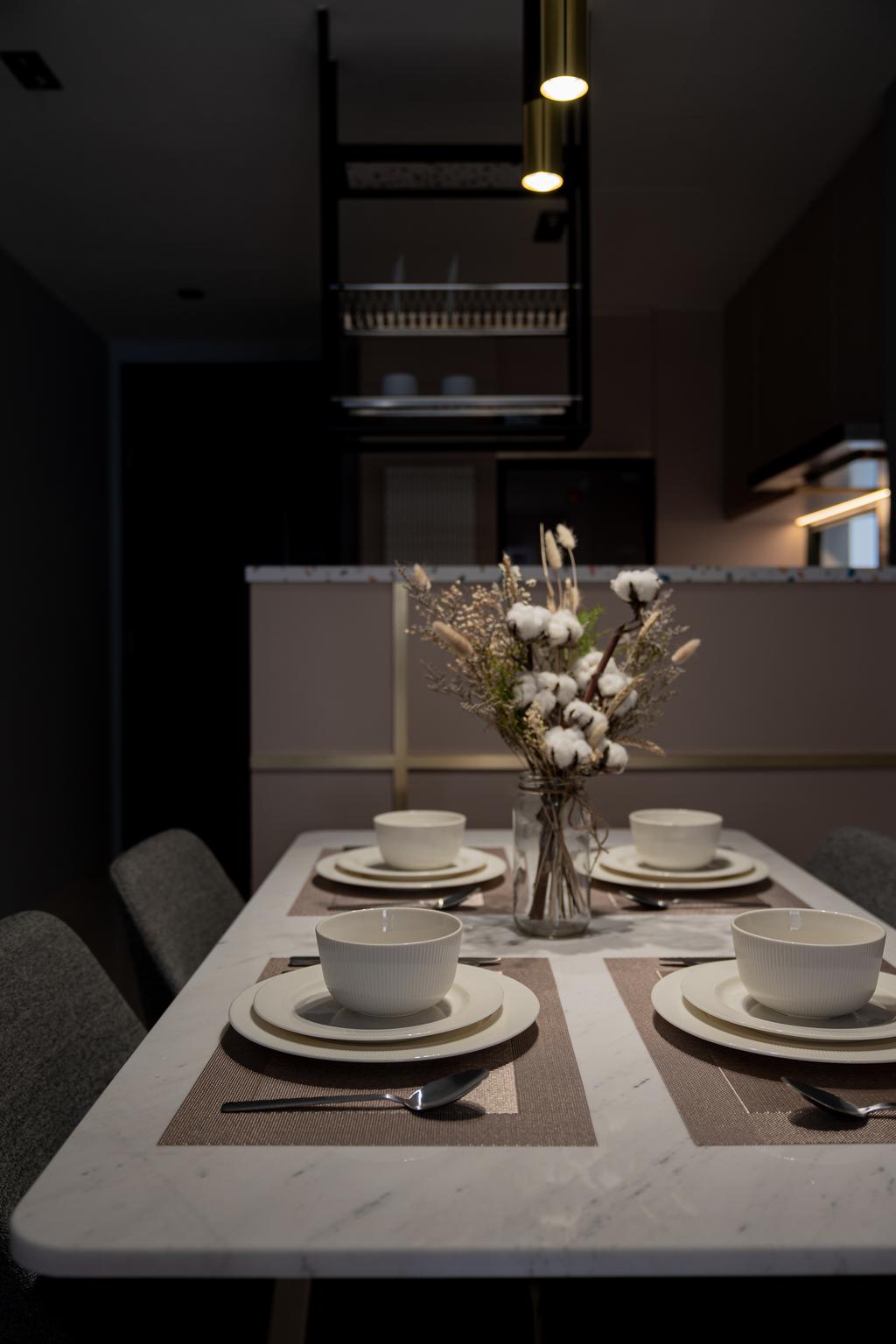 Modern, Condo, Dining Room, Jewel @ Buangkok, Interior Designer, Insight.Out Studio, Contemporary
