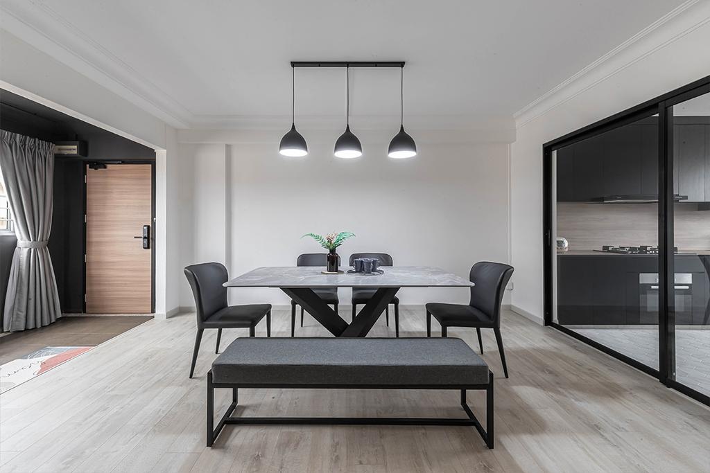 Modern, HDB, Dining Room, Serangoon North Avenue 4, Interior Designer, ARK-hitecture, Contemporary