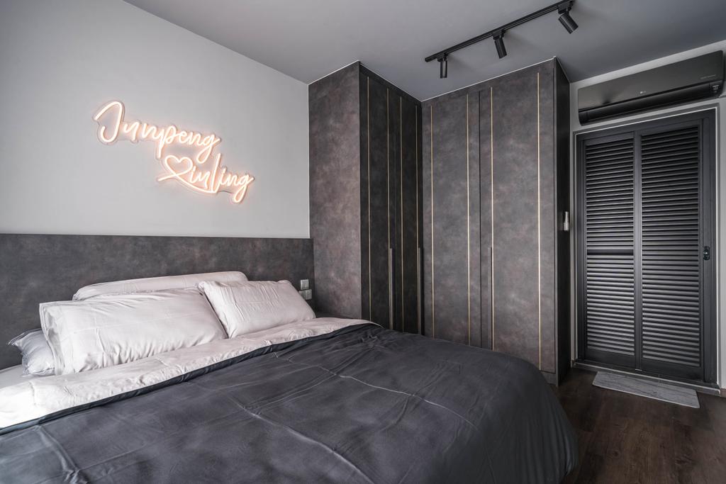 Contemporary, HDB, Bedroom, Canberra Street, Interior Designer, Key Concept