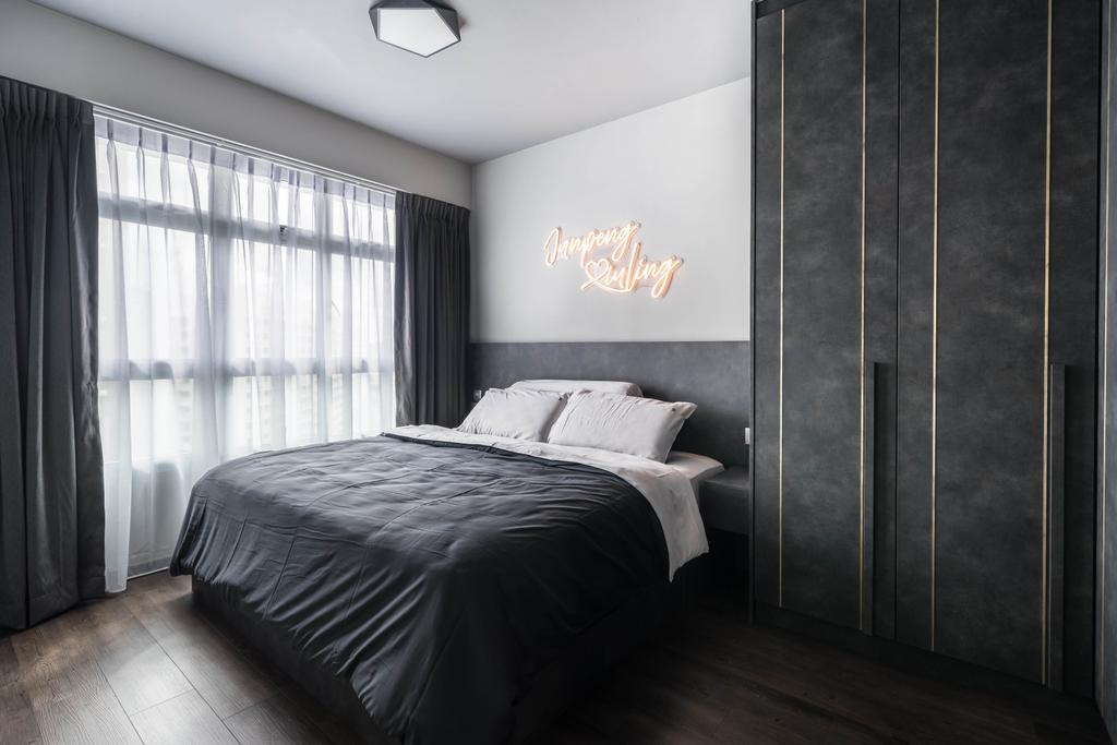 Contemporary, HDB, Bedroom, Canberra Street, Interior Designer, Key Concept