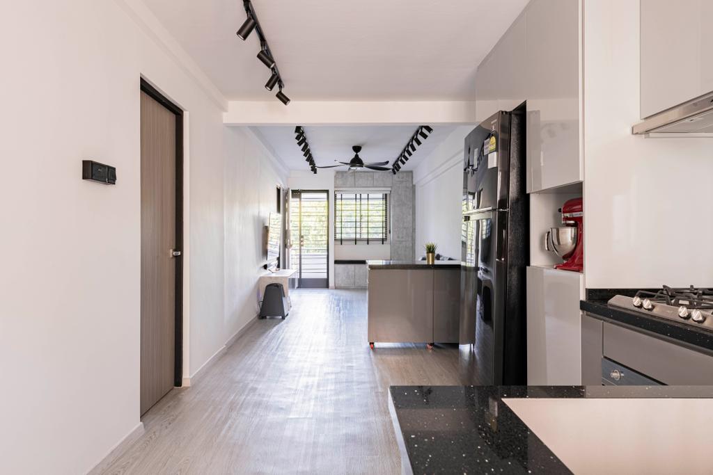 Contemporary, HDB, Kitchen, Ang Mo Kio Avenue 6, Interior Designer, Butler Interior